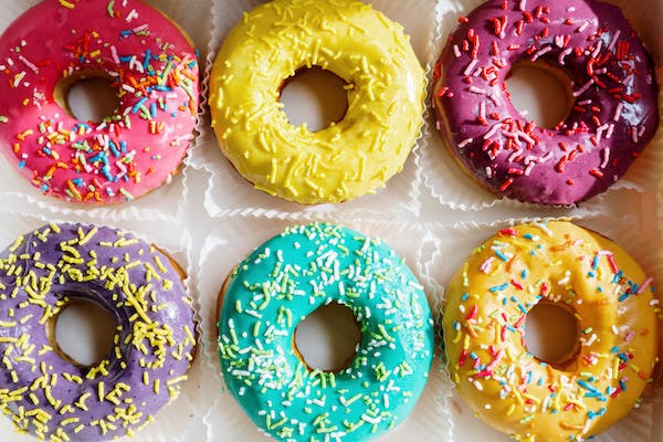 How many calories is in a krispy kreme glazed donut?